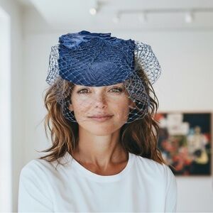 Vintage Betmar Qualite 100% Wool Felt Women's Church Derby Hat